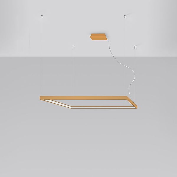SOLLUX lighting Kronleuchter »NELYA«, 1 flammig, Leuchtmittel LED-Modul   L günstig online kaufen