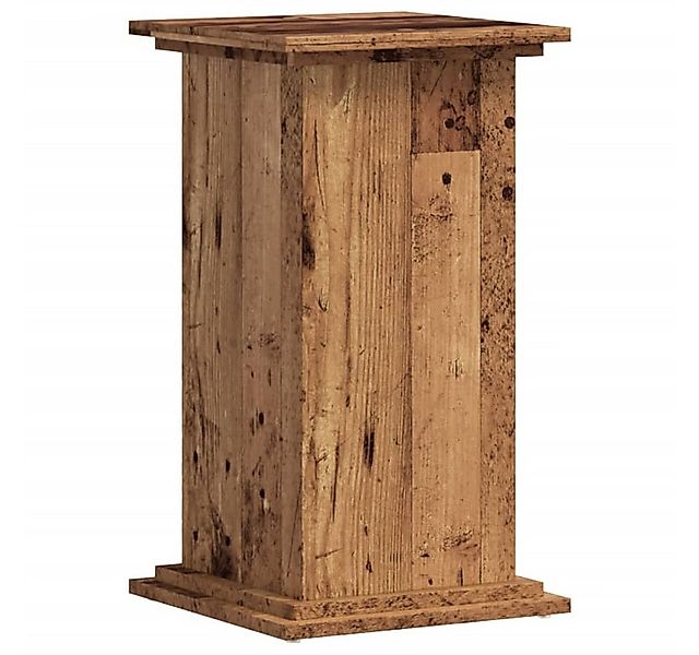 vidaXL Blumenständer Pflanzenständer Altholz-Optik 33x33x60 cm Holzwerkstof günstig online kaufen