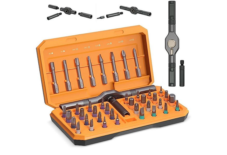 BlingBin Bit- und Steckschlüsselset 42 in 1 Magnetischer Ratschen Schrauben günstig online kaufen