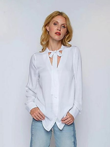 Emily Van Den Bergh Schluppenbluse Bluse mit Schluppe günstig online kaufen
