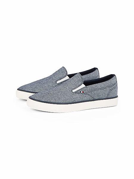 Tommy Hilfiger Slip-On Sneaker "TH HI VULC LOW SLIP ON CH", Freizeitschuh, günstig online kaufen