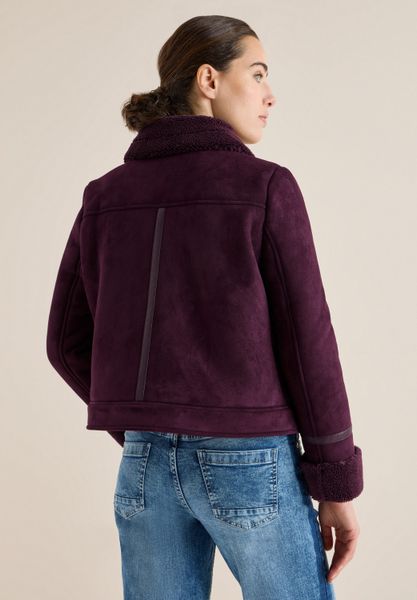 CECIL Lederimitatjacke in Velours-Optik günstig online kaufen