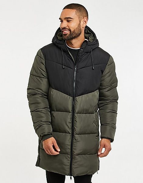 Threadbare Steppmantel THB Mens Long Line Jacket Luxe im Stepp-Design günstig online kaufen