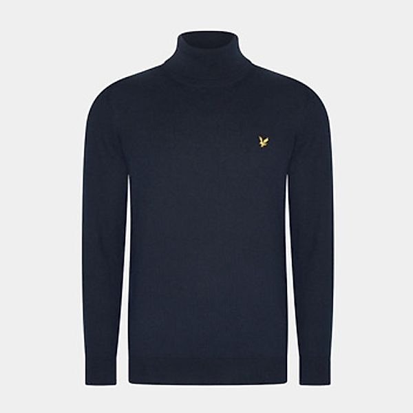 Lyle & Scott  Pullover Cotton merino turtleneck jumper - dark navy günstig online kaufen