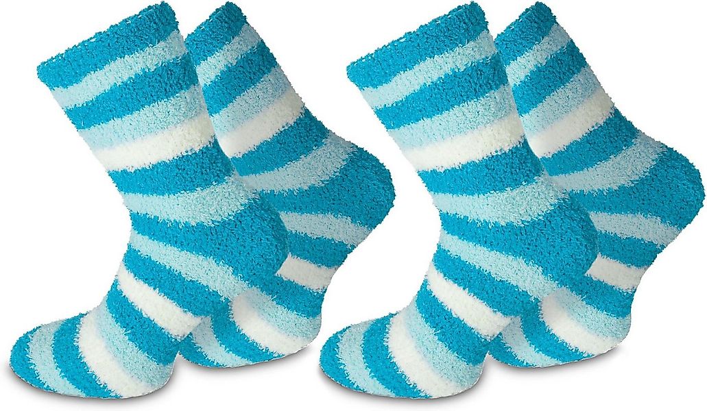 normani Kuschelsocken 2 Paar Kuschel-Socken Ringel (Set, 2 Paar) weicher Gu günstig online kaufen
