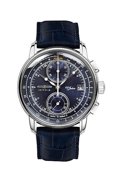 ZEPPELIN Chronograph 100 Jahre 8670-3, Quarzuhr, Armbanduhr, Herrenuhr, Mad günstig online kaufen