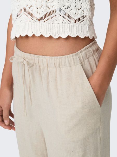 ONLY Schlupfhose ONLSIESTA MW PULL-UP LINEN günstig online kaufen