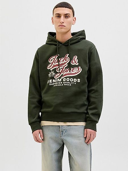 Jack & Jones Kapuzensweatshirt JJELOGO SWEAT HOOD 2 COL 25/26 NOOS mit styl günstig online kaufen