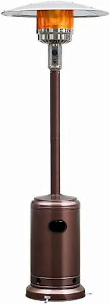 COSTWAY® Heizstrahler 5000W~13000W Gas Terrassenheizer bronze günstig online kaufen
