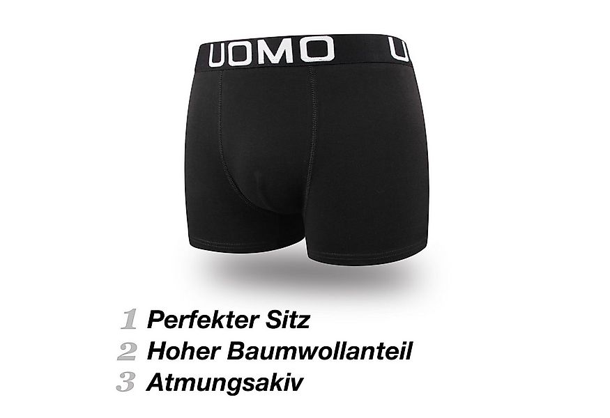 L&K Boxershorts 1119 (12er-Pack) Boxershorts Herren aus Baumwolle klassisch günstig online kaufen