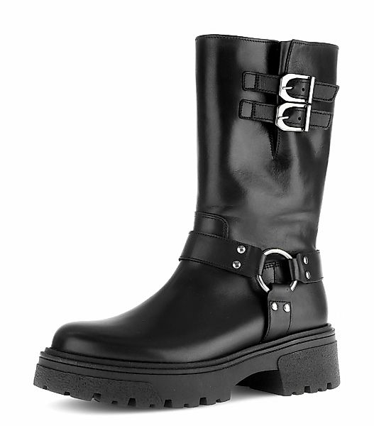 Gabor Stiefel, Blockabsatz, Kurzstiefel, Boots mit Nieten und Zierriegel günstig online kaufen