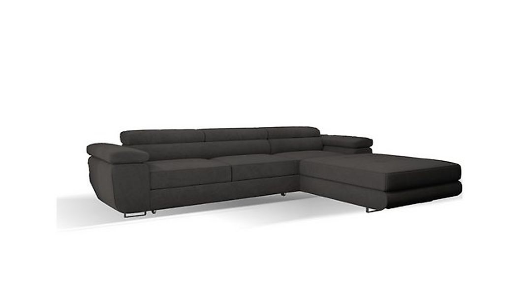 Goldstoff Ecksofa platzsparende Schlafcouch mit Stauraum, Eckcouch mit vers günstig online kaufen