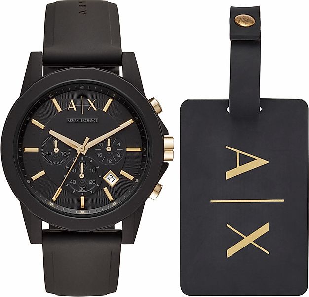 ARMANI EXCHANGE Chronograph AX7105, (Set, 2-tlg), günstig online kaufen