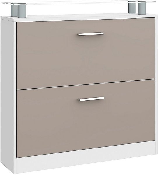 borchardt Möbel Schuhschrank Finn, Schuhregal, Schuhkipper für 12-16 Paar S günstig online kaufen