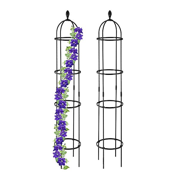 relaxdays Rankhilfe 190 cm 2er Set günstig online kaufen