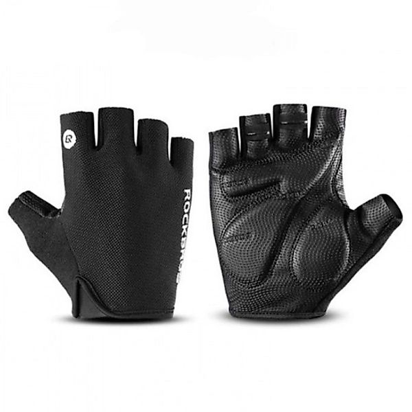 ROCKBROS Fahrradhandschuhe Fahrradhandschuhe in Schwarz Rutschfest günstig online kaufen