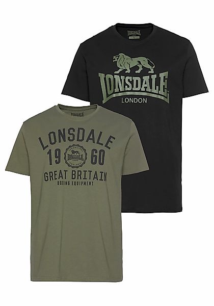 Lonsdale T-Shirt "BANGOR" Packung, 2er-Pack, 2 Stk. tlg. Doppelpack günstig online kaufen