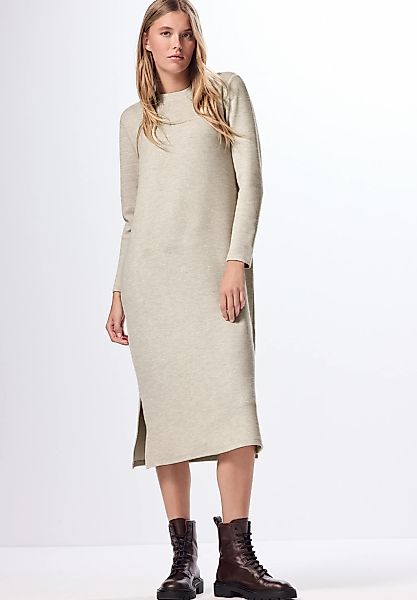 STREET ONE STUDIO Midikleid Ohne Taschen in Unifarbe günstig online kaufen