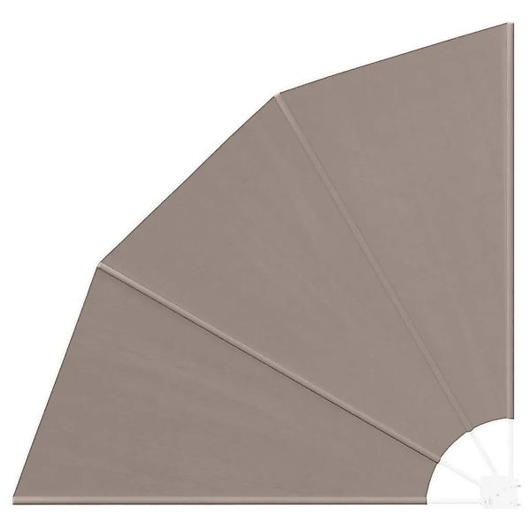vidaXL Balkon Sichtschutz Taupe 140 x 140 cm Polyester 42000927 günstig online kaufen