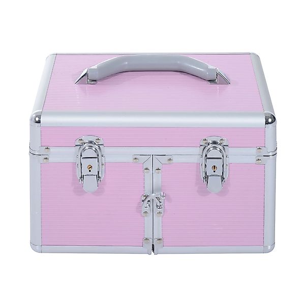 HOMCOM Professioneller Make-up Koffer Kosmetikkoffer Beauty Box tragbar Ver günstig online kaufen
