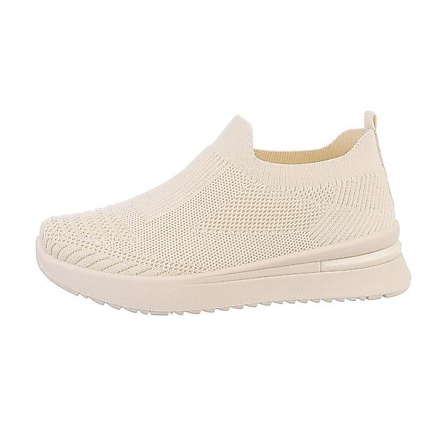 Ital-Design Damen Low-Top Freizeit Sneaker (85878514) Keilabsatz/Wedge Snea günstig online kaufen