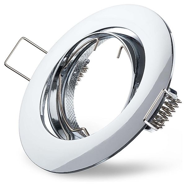 Einbauring für Einbaustrahler, max. 75 mm, rund, mit Halteklammern, max. 50 günstig online kaufen