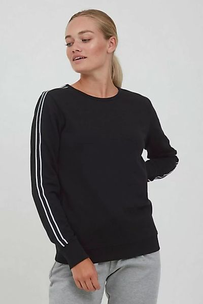 OXMO Sweatshirt OXGabita Sportlicher Sweatpullover mit Galonstreifen günstig online kaufen