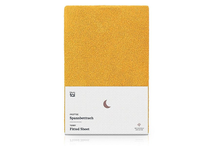 Blumtal Spannbettlaken Frottee Spannbettlaken Bettlaken, Frottee, Gummizug: günstig online kaufen