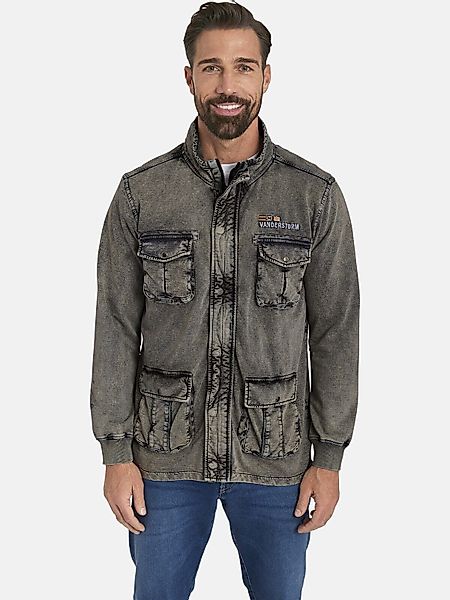 Jan Vanderstorm Sweatjacke GANGOLF mit aufgesetzten günstig online kaufen