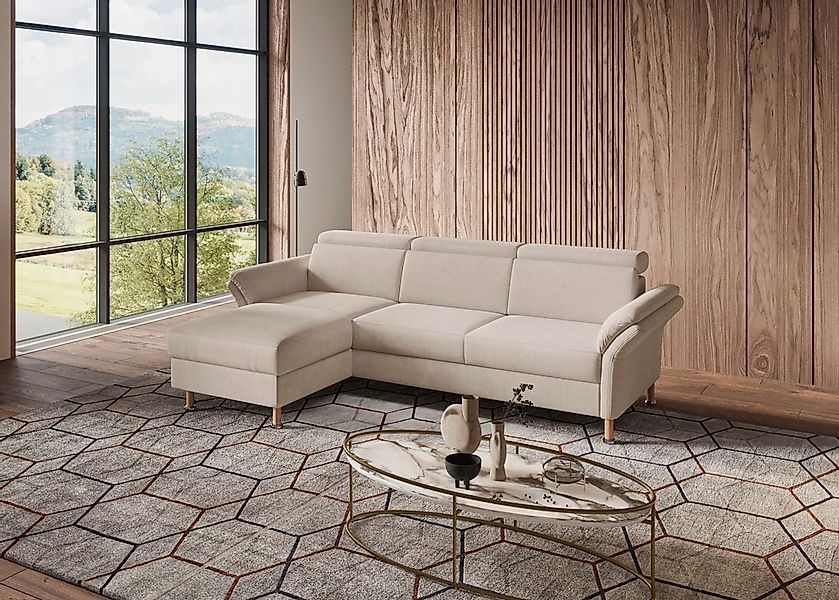 Home affaire Ecksofa »Calypso L-Form«, mit motorischen Funktionen im Sofa u günstig online kaufen