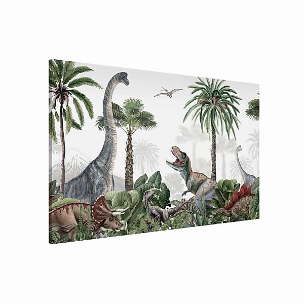 Magnettafel Dinosauriergiganten im Dschungel günstig online kaufen