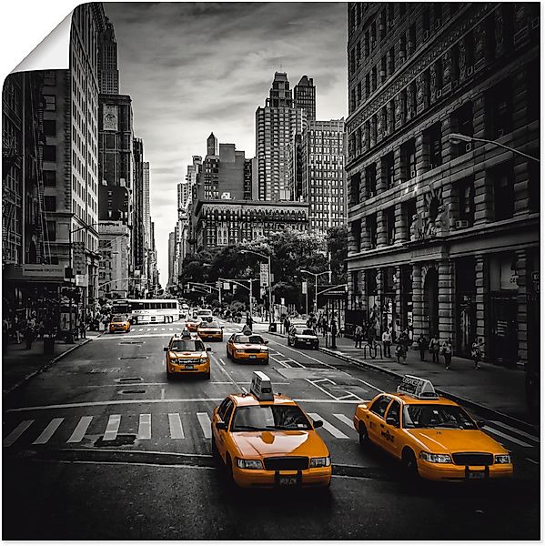 Artland Wandbild »New York City Verkehr 5th Avenue«, Amerika, (1 St.), als günstig online kaufen