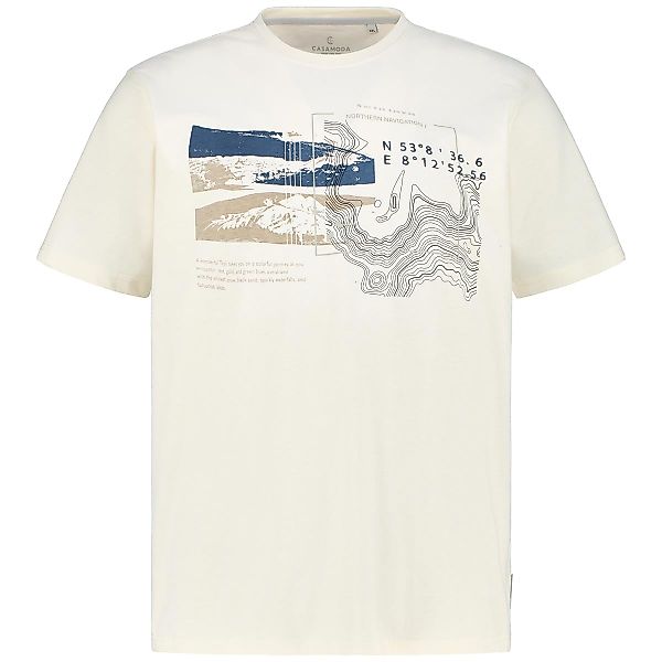 CASA MODA T-Shirt mit Print Farbe creme Größe: 4XL günstig online kaufen