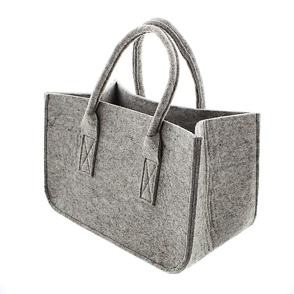 Frank Flechtwaren Schultertasche, Tasche Grey günstig online kaufen