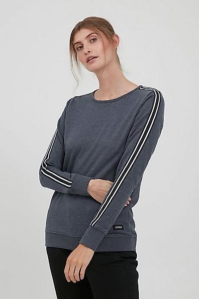 OXMO Sweatshirt OXGabita Sportlicher Sweatpullover mit Galonstreifen günstig online kaufen