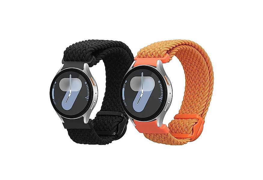 kwmobile Smartwatch-Armband 2x Uhrenarmband für Samsung Galaxy Watch 4 / 5 günstig online kaufen
