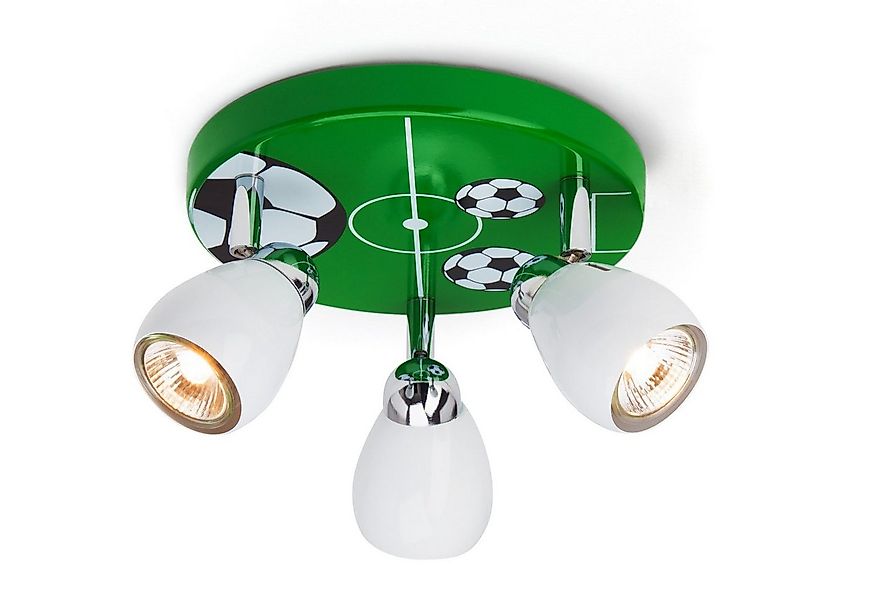 Brilliant LED Deckenstrahler SOCCER, LED wechselbar, Warmweiß, Spotrondell günstig online kaufen