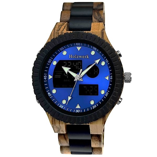 Holzwerk Digitaluhr INGOLSTADT Holz Armband Uhr günstig online kaufen