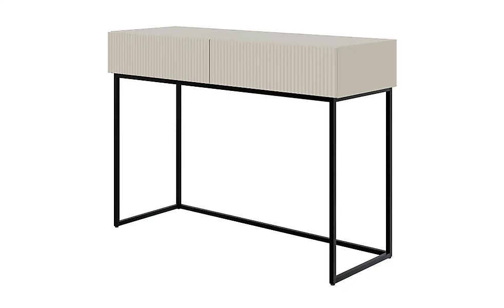 Schminktisch  Veldio ¦ beige ¦ Maße (cm): B: 110 H: 79 Tische > Schminktisc günstig online kaufen