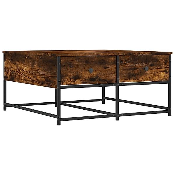 vidaXL Couchtisch Couchtisch Räuchereiche 80x80x40 cm günstig online kaufen