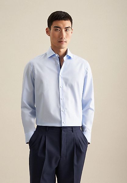 seidensticker Businesshemd "Schwarze Rose" Slim 1/1 Kentkragen Uni günstig online kaufen