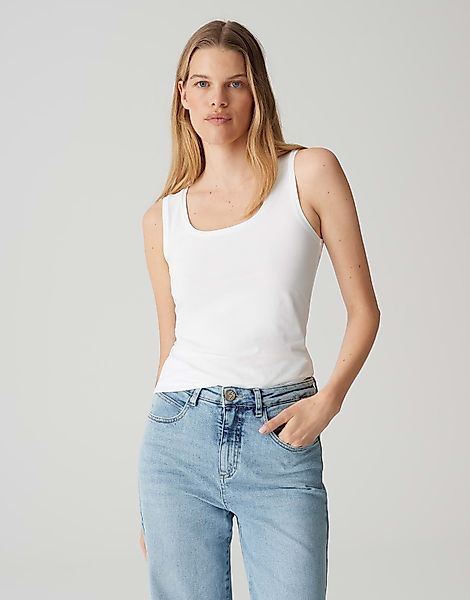OPUS Trägertop Tanktop IMILIA Slim aus günstig online kaufen