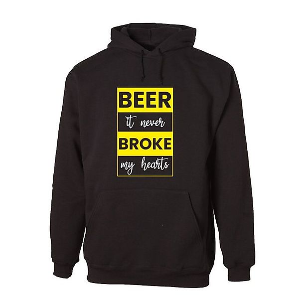 G-graphics Hoodie Beer – it never broke my hearts Unisex mit trendigem Fron günstig online kaufen