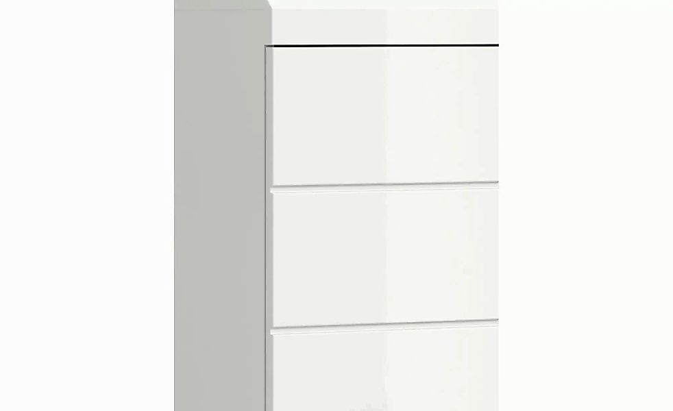 Badmöbel-Set SCHLOONSEE  3 teilig  bestehend aus: Hochschrank  Waschbeckenu günstig online kaufen
