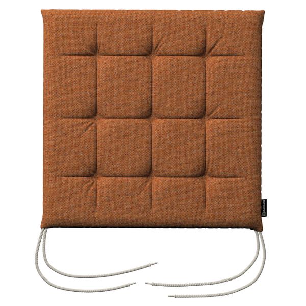 Stuhlkissen Jonas mit Bindeschnur, orange, 40 x 40 x 3,5 cm, Madrid (162-31 günstig online kaufen