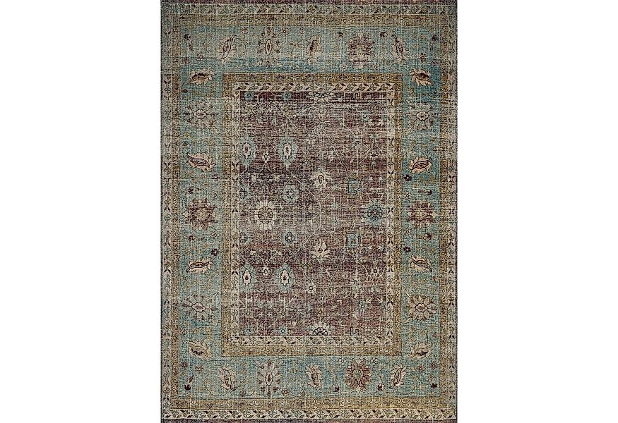 Bamyum Teppich Enber Teppich mit Chenille-Druck, Waschbarer, Antibakteriell günstig online kaufen