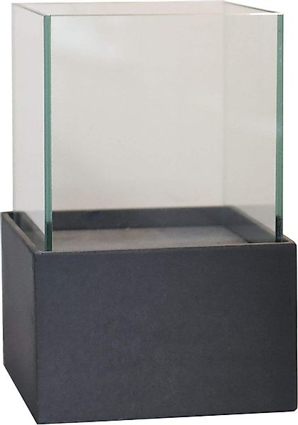 VIVANNO Windlicht Fiberglas CANDELITA - Anthrazit günstig online kaufen