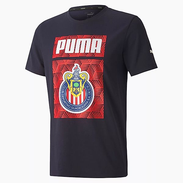 PUMA Chivas ftblCORE Graphic Herren Fußball T-Shirt | Mehrfarbig | Größe: M günstig online kaufen