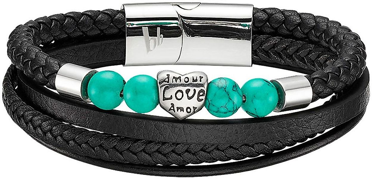 Bruno Banani Lederarmband Schmuck Geschenk Armband günstig online kaufen
