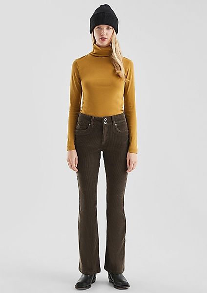 QS Chinos Hose Cordhose mit Bootcut-Leg günstig online kaufen